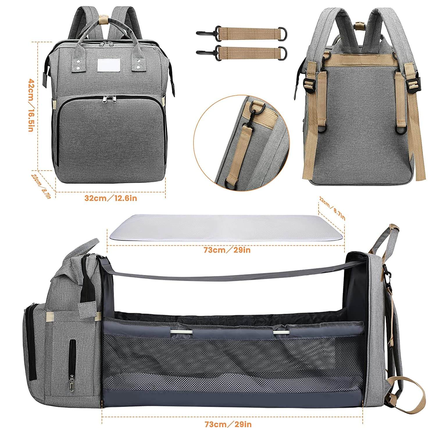 All-in-one Mum Bag™ - A real MUST HAVE for every mom!