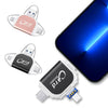 Multiplexor 4-in-1 Universal SD/TF Card Reader