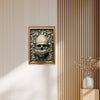 Framaskull 3D Halloween Three Wise Skulls Framed Picture