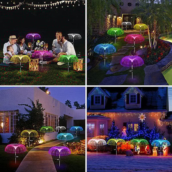 Finelite Solar Garden Changing Jellyfish Lights | BUY 1 GET 1 FREE (2PCS)