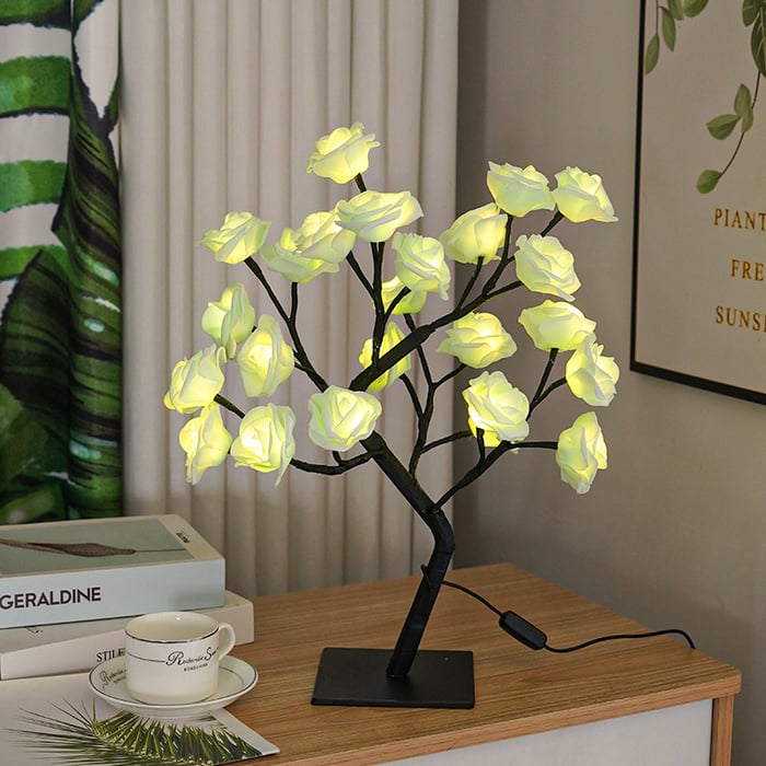 Roseglow™ - Rose tree lamp forever