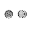 Stickitowel Round Self-Adhesive Push Towel Hooks | Set of 5