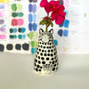 BUY 1 GET 1 FREE - Cattique Polka Dot Cat Vase