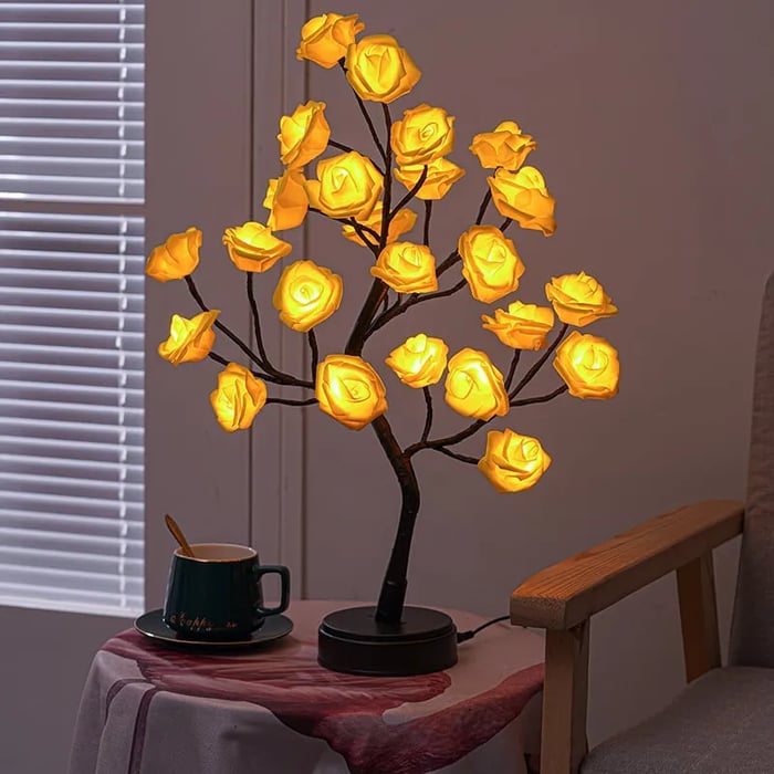 Roseglow™ - Rose tree lamp forever