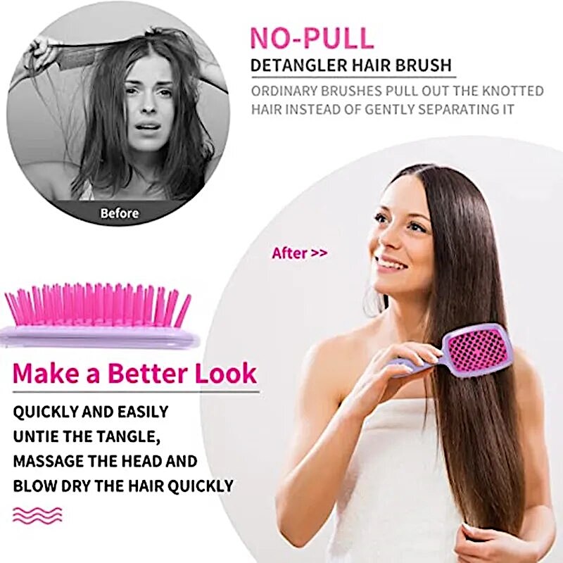 Glamify™ - Hollow Comb Brush | 1+1 FREE!