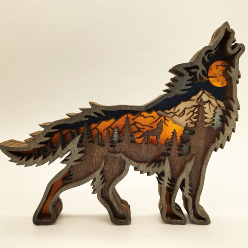 WoodenCrafts™ - Creative forest animal decoration