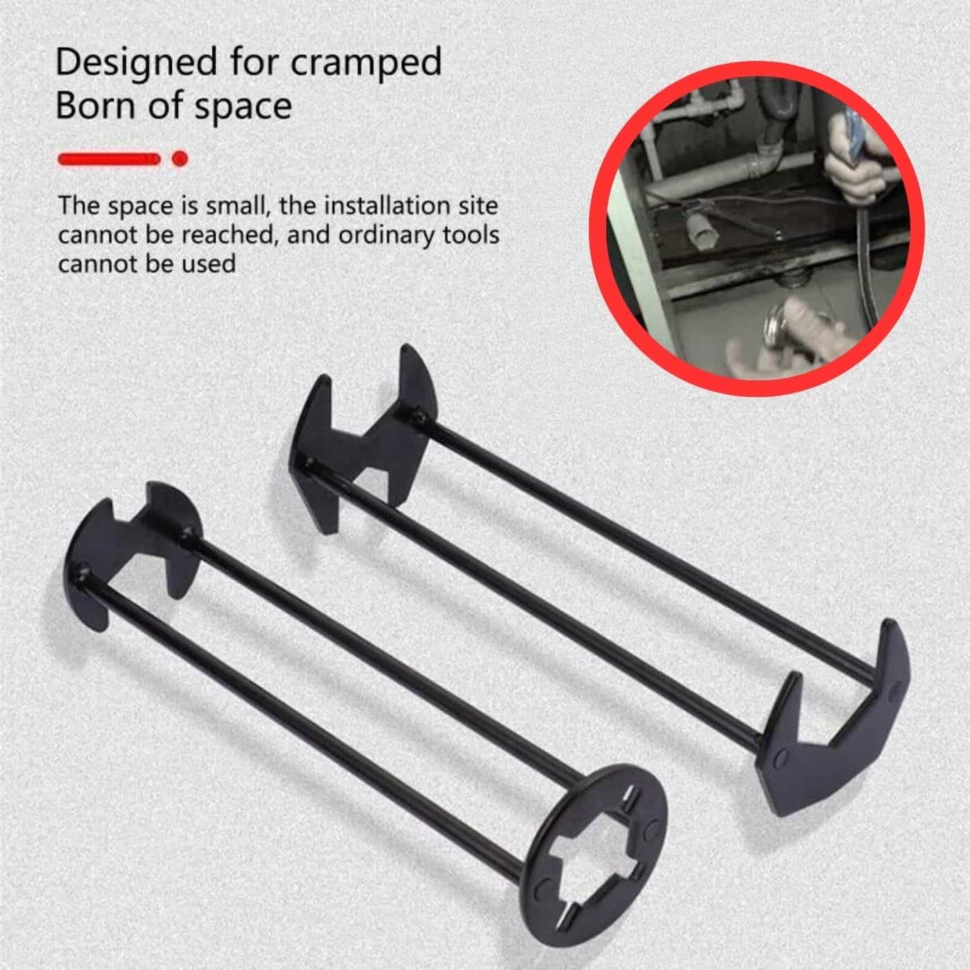 MultiRod™ - Multifunctional sink wrench