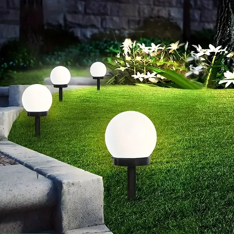 SolarGlow | Led Solar Globe Powered Garden Light