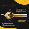 Drillzink™ Titanium Coated Countersink Chamfer Tool | Set of 4