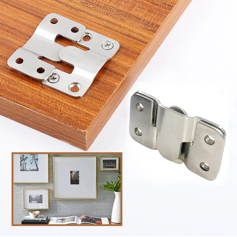 SecureGrip™ - Practical stainless steel hanging loop 10pcs