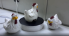 1+1 FREE | ChickenDeko™ - Garden chicken figures with big eyes