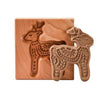 KitchenFizz - Wood patterned cookie cutter
