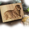 KitchenFizz - Wood patterned cookie cutter