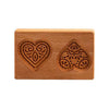 KitchenFizz - Wood patterned cookie cutter