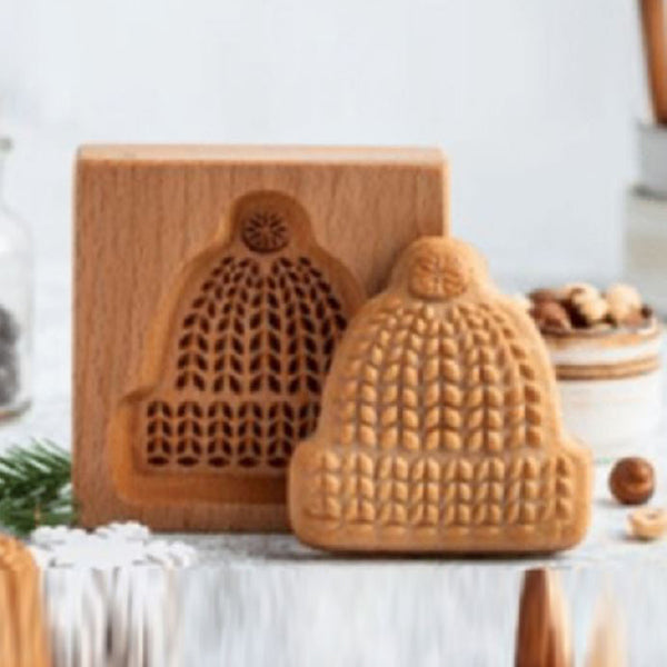 KitchenFizz - Wood patterned cookie cutter