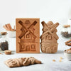 KitchenFizz - Wood patterned cookie cutter