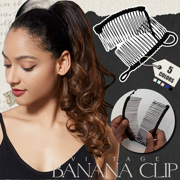 VintageClip™ - Stretchy banana hair clip (1 + 1 free)