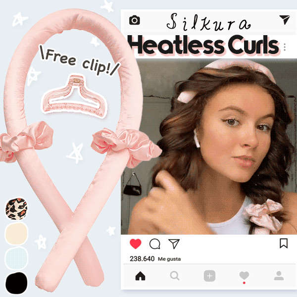 Heatless™ - Curly headband