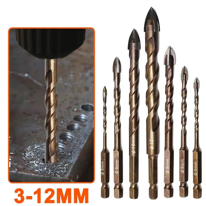 Cross Hex™️ - Efficient universal drills