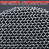 Scrubiron Durable Stainless Steel Chainmail Scrubber for Cast Iron Pans