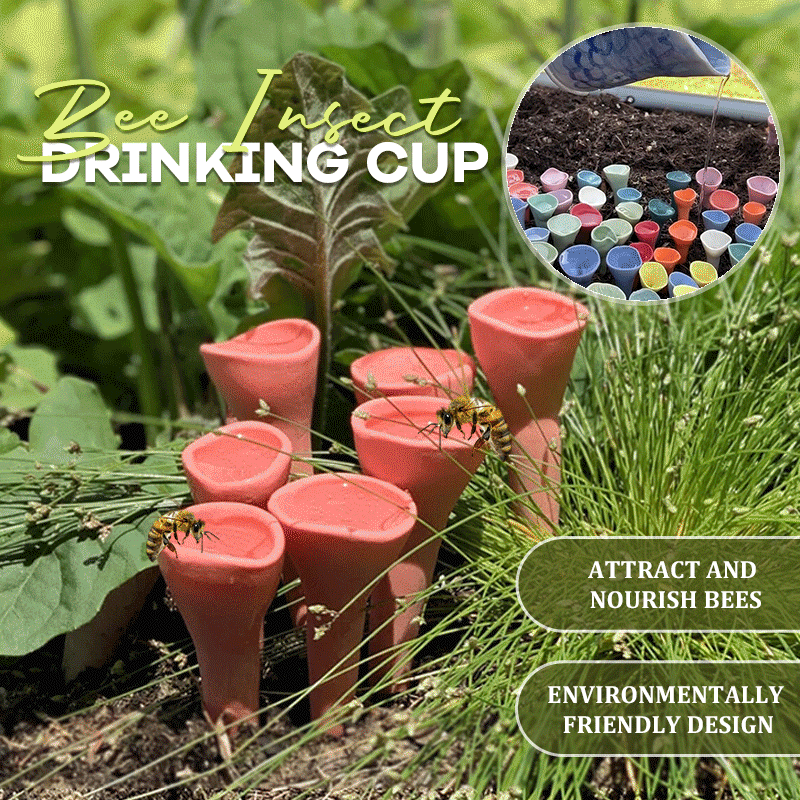 1+1 Free | BumbleBee™ - Bumbledrink Bee Insect Drinking Cups | Set of 5.