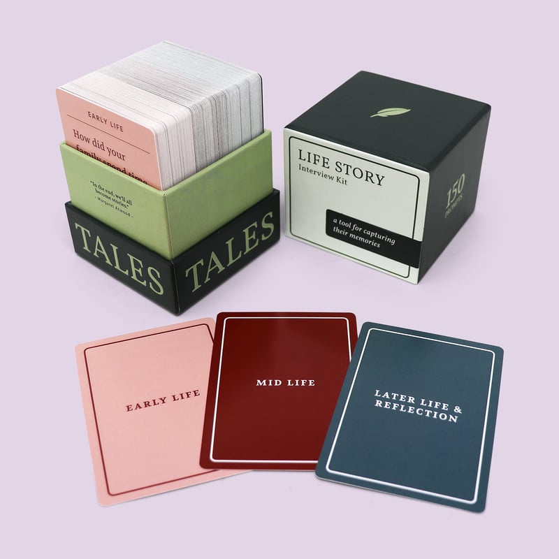 | Storyprism 150-Card Storytelling Game – True Stories & Relationship Conversations