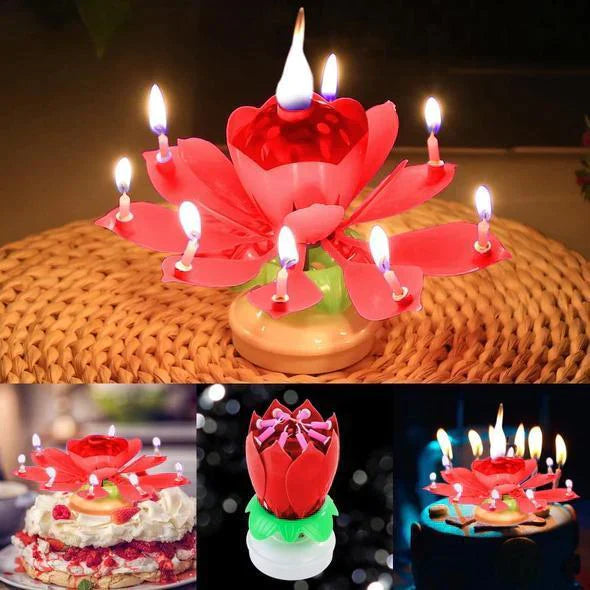 CandleSymphony™ - Musical Magic Birthday Candle