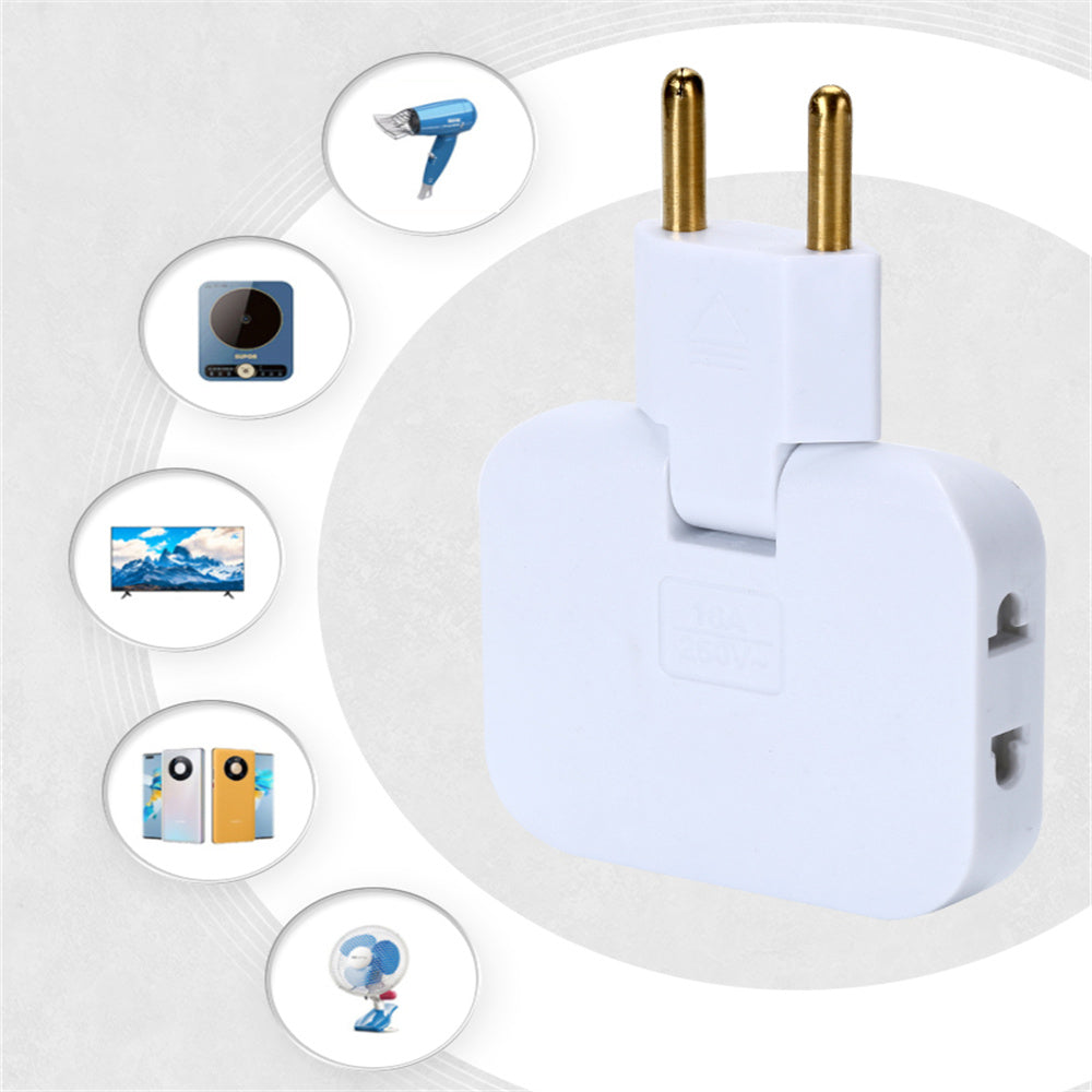 Volta - Flat socket outlet adapter