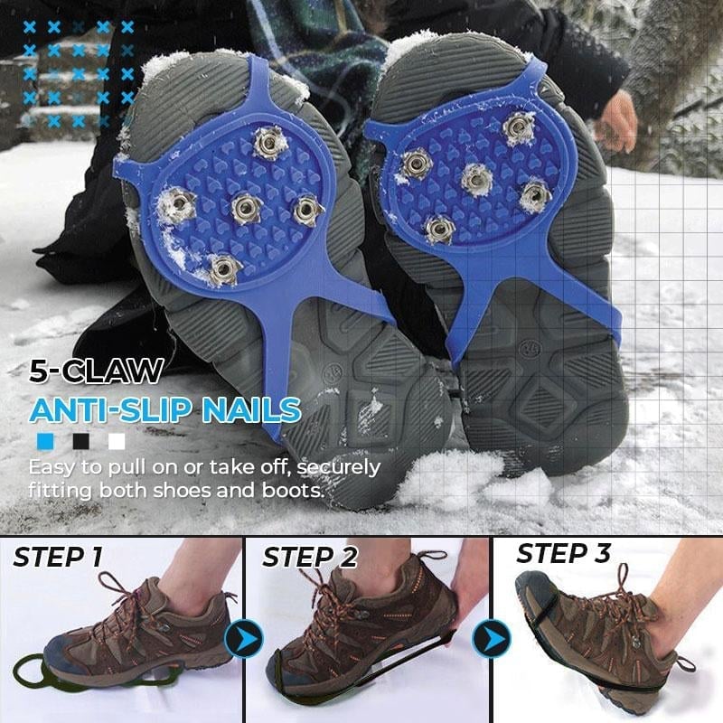 Snowgrip™ - Universal Gripper Spikes Anti-Slip Shoe Grips