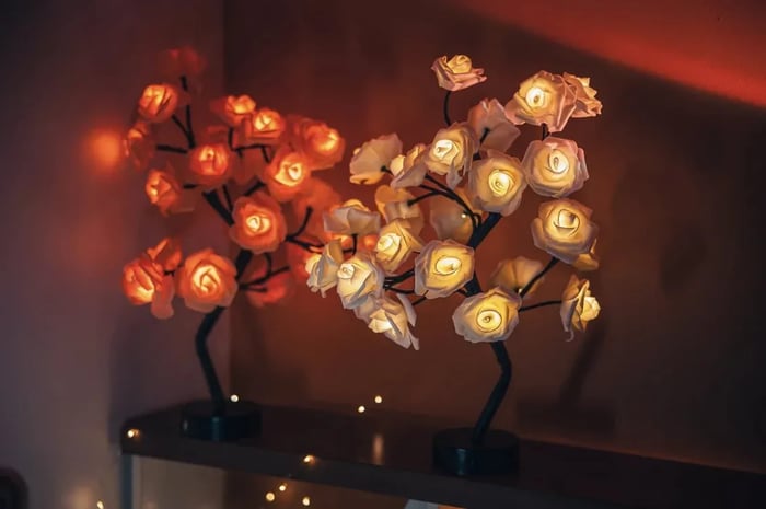 Roseglow™ - Rose tree lamp forever