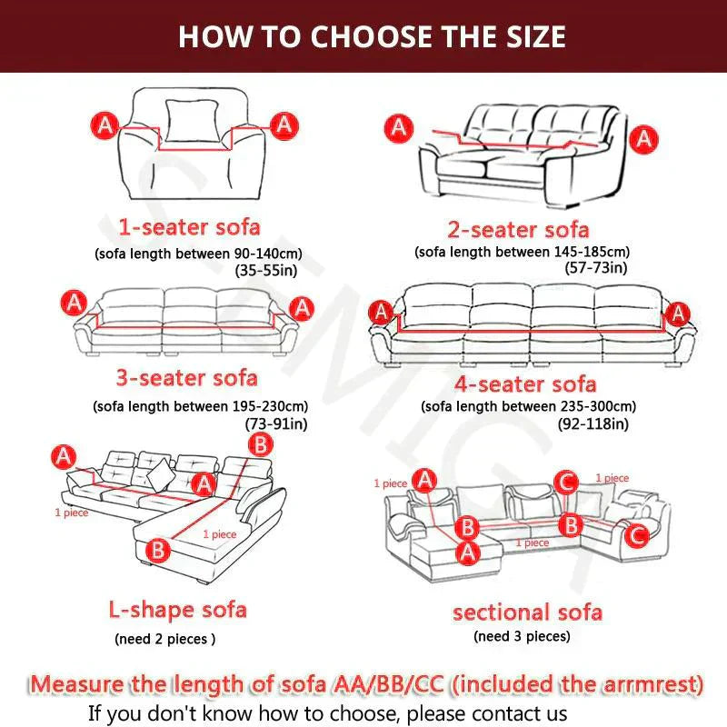 SofaLuxe™ - Stretchy sofa cover