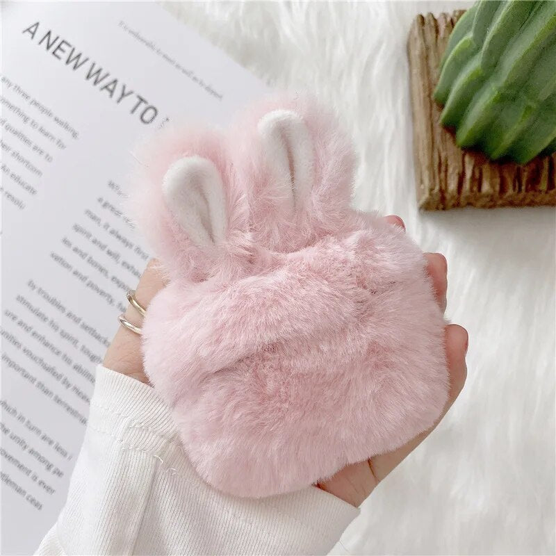 PolarPods™ - Cuddle your AirPods with cute plush ears!