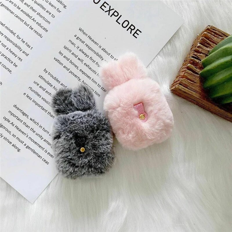 PolarPods™ - Cuddle your AirPods with cute plush ears!