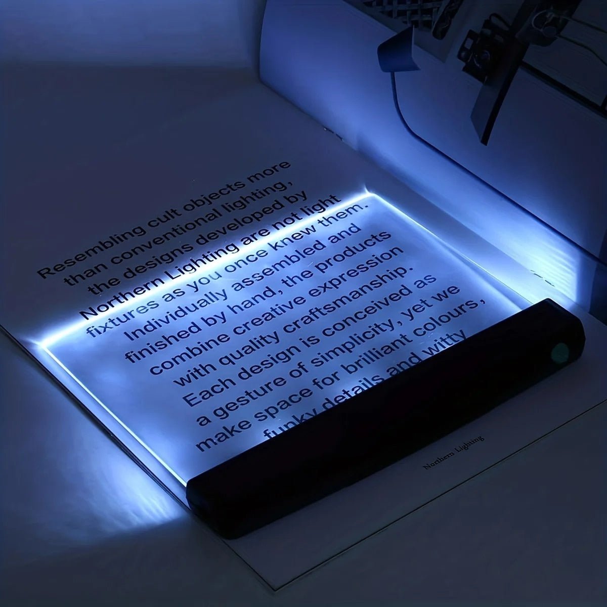 UltraRead™ - Enhance your literary escape with advanced lighting!