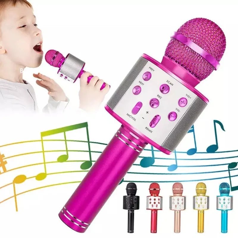 SingPro™ - Sing freely anywhere with this advanced Bluetooth microphone!