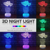 Illumantic™ Romantic 3D Night Light