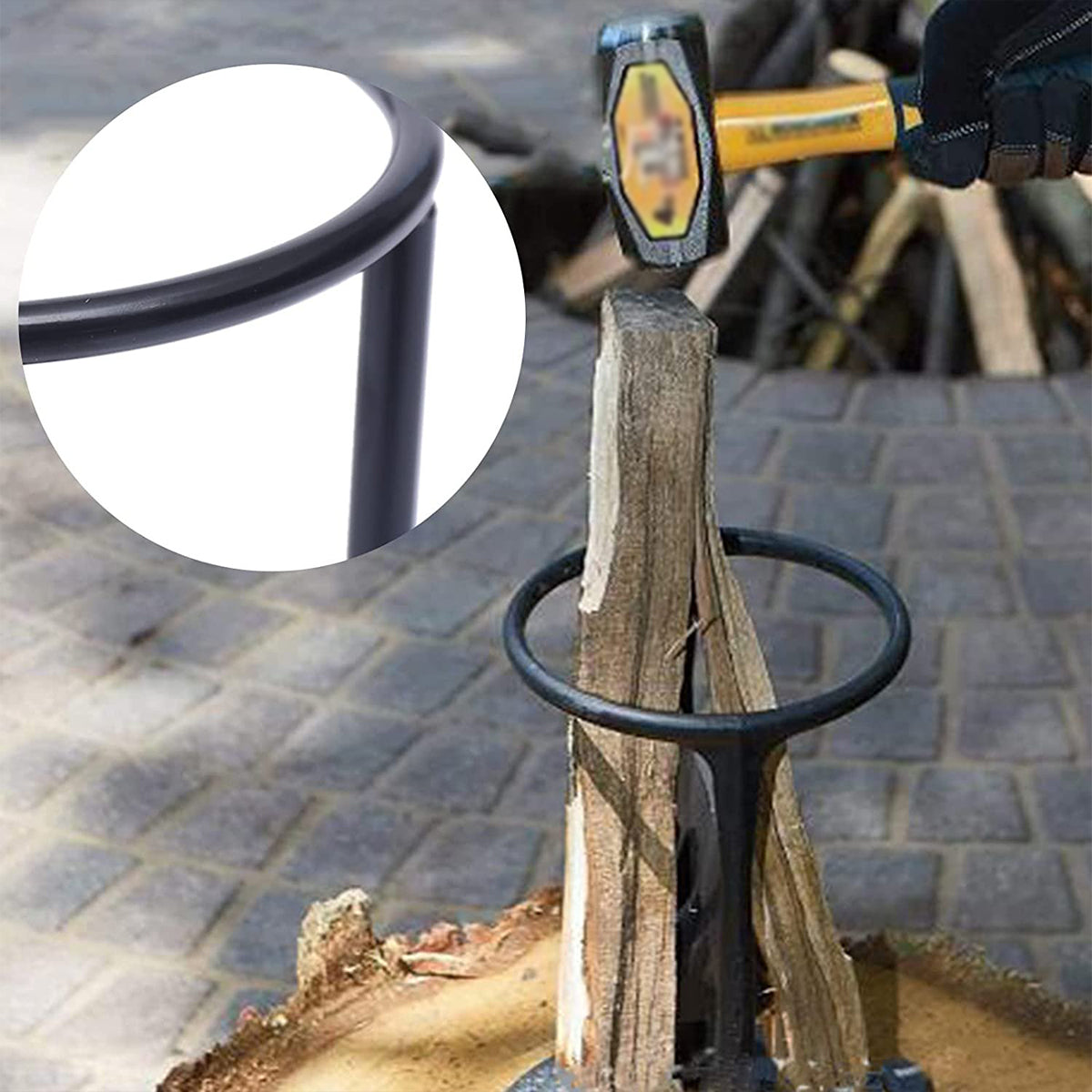 Crackon™ - kindling wood cracker halon halon diameter [last day discount]