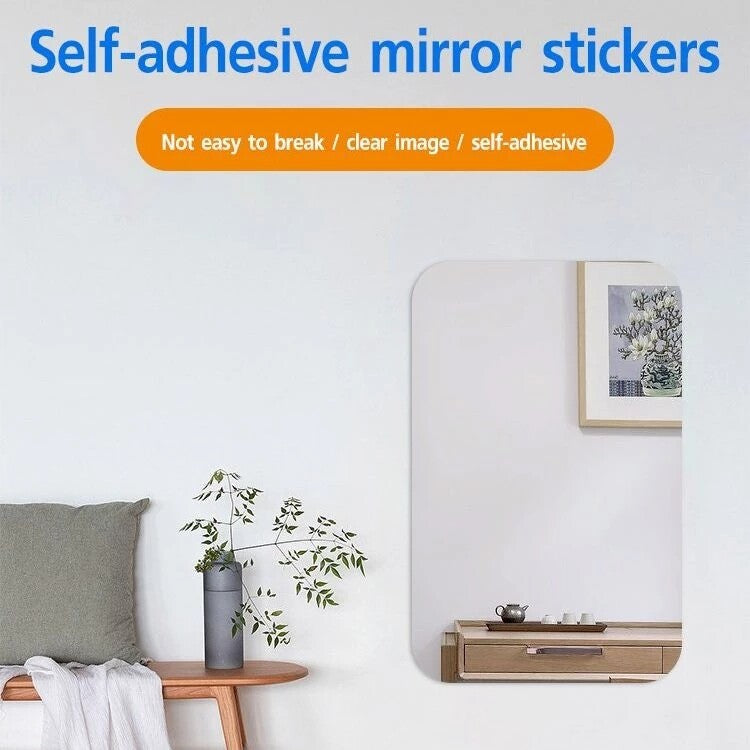 MirrorWall™ - Self-adhesive mirror sticker