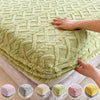 Velbed Embossed Velvet Jacquard Bed Cover