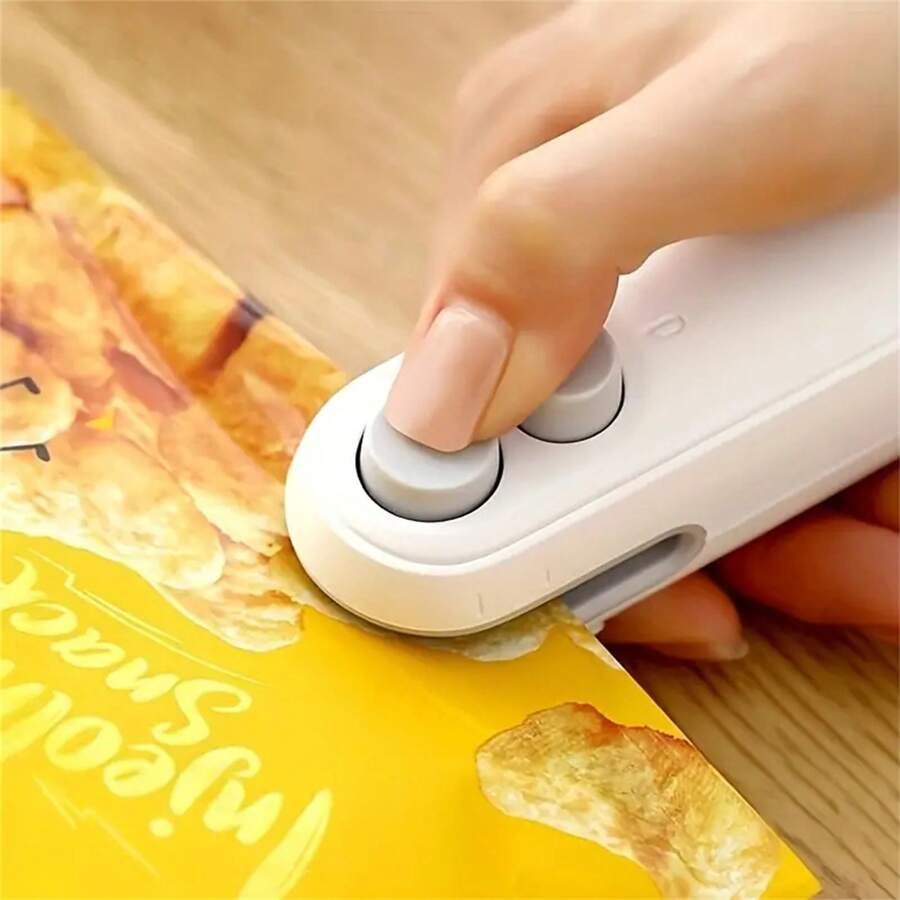 ZipKeeper | Mini Bag Sealer, Portable 2-in-1 Tool [Last Day Discount]