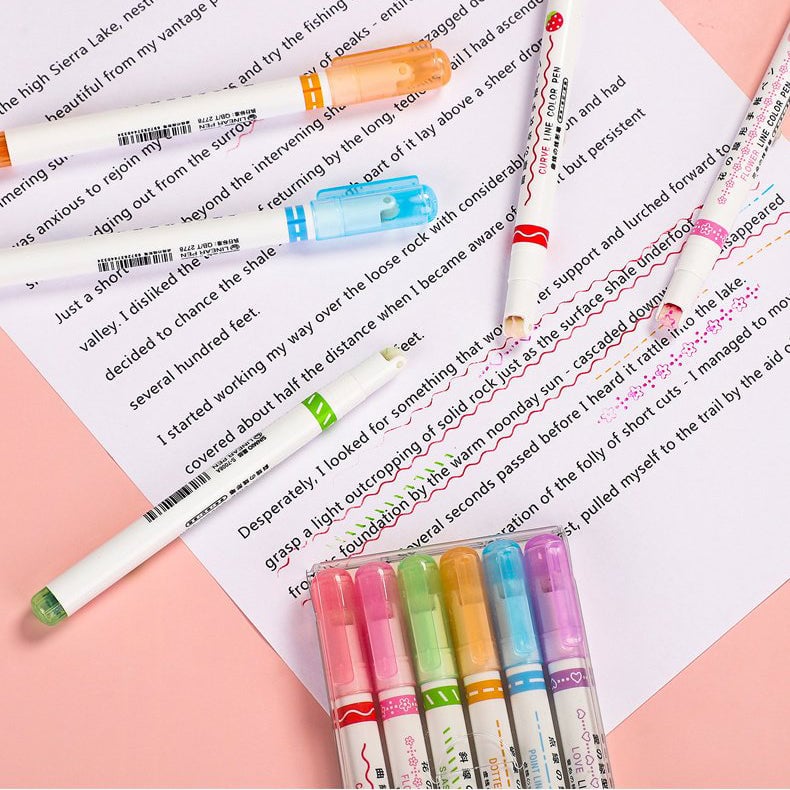 | Hilight™ Curve Highlighter Pens Set of 6