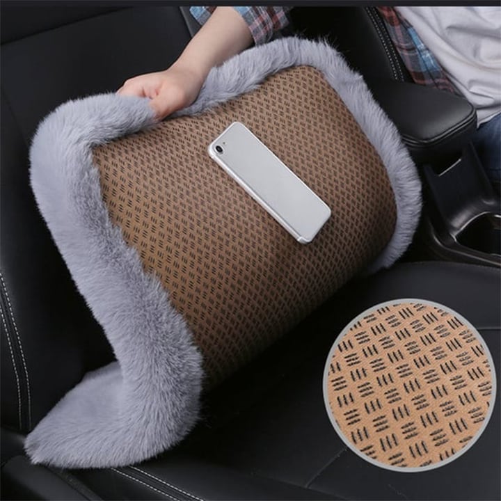 The ComfortZone | Car Seat Cushion with Armrest