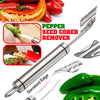 | Seedcor Steel Pepper Corer & Seed Remover