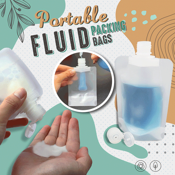 TravelGlow™ - Portable Fluid Make-up Bag(10 pieces）