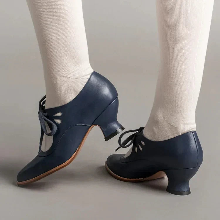 Orrie™ - Leather high heel orthopaedic shoes