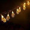 | Starbones™ Solar LED Halloween Skeleton Hand Lamp String