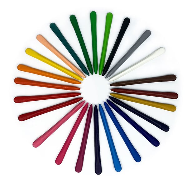 | Washcolor™ Triangular Washable Crayons Set Of 36 Colors