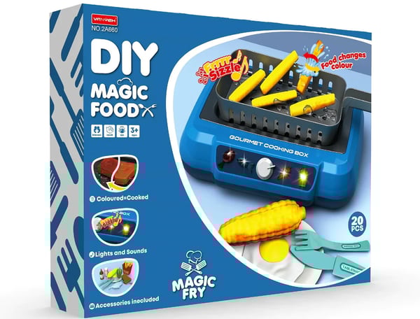 Magic Food Pretend Play Gourmet Cooking Box for Kids