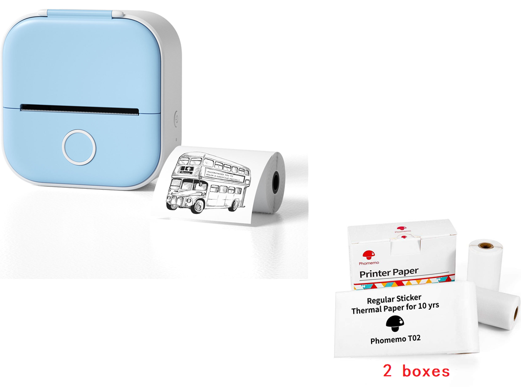 MiniPrinter™ - Portable Mini Thermal Label Printer