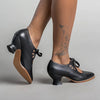 Orrie™ - Leather high heel orthopaedic shoes